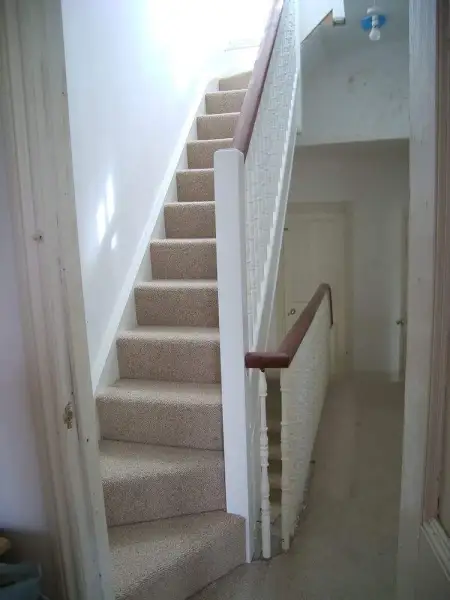 stairs stright over the existing: Swipe To View More Images