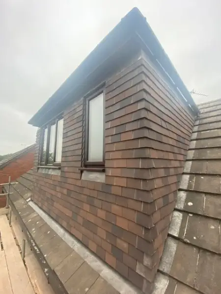 Borrowash flat dormer: Swipe To View More Images
