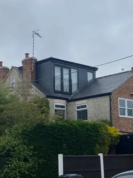 dormer built in to off shoot roof: Swipe To View More Images