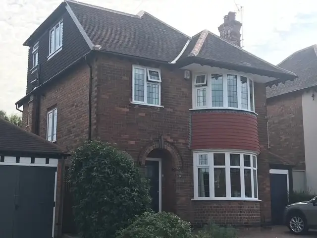 pitch roof & rear flat roof dormer creating space for the stairs and en suite.: Swipe To View More Images