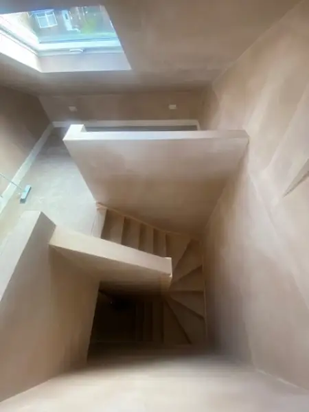 solid balustrade viewed from the loft: Swipe To View More Images