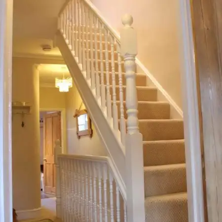 stairs in a victorian property: Click Here To View Larger Image