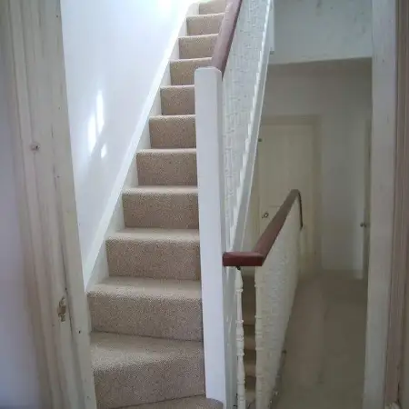 stairs stright over the existing: Click Here To View Larger Image