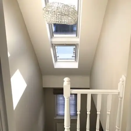 velux windows fitted to increase light in the loft and 1st floor landing: Click Here To View Larger Image
