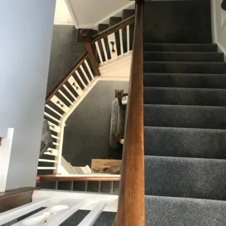 victorian stairs made to measure: Click Here To View Larger Image