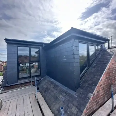 flat roof dormer along off shoot 3: Click Here To View Larger Image